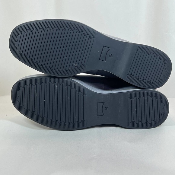 Camper  Sisea Leather Platform Loafer Slip On - Gray - Women size 40 / US 10 - Picture 8 of 11